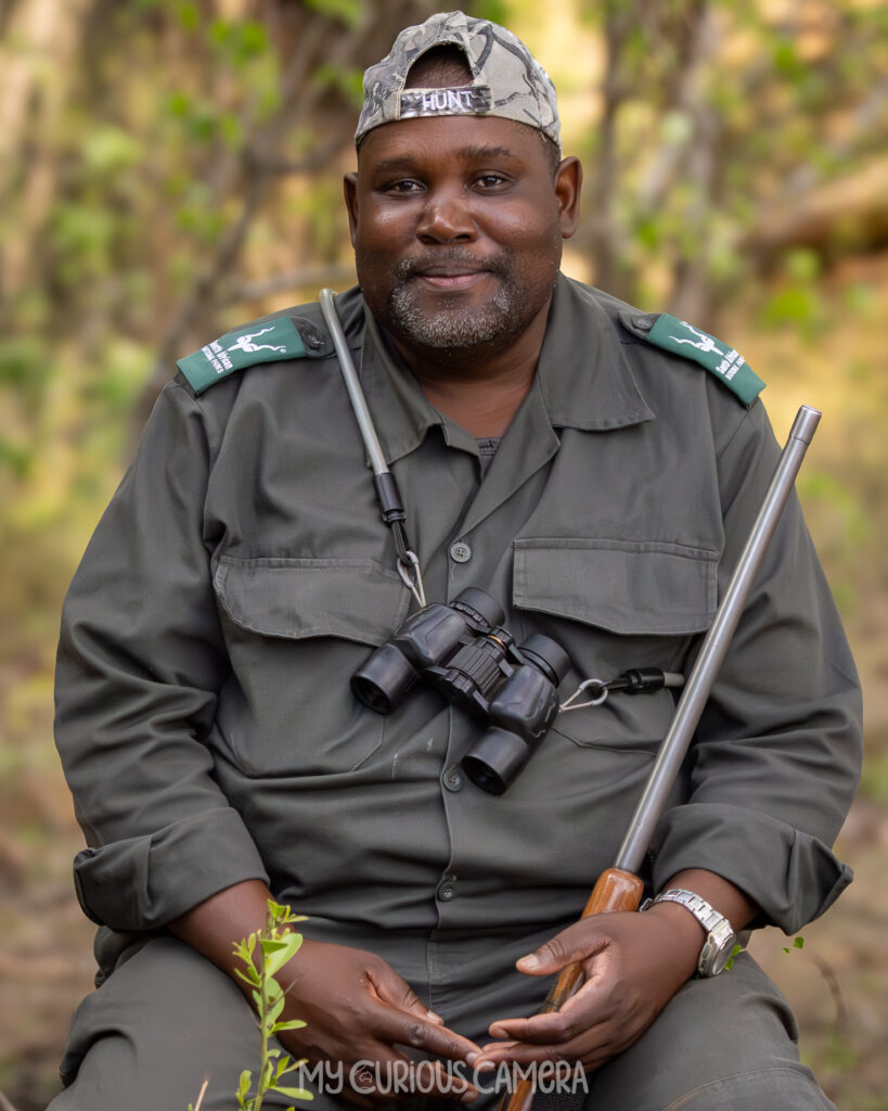 Ranger Dennis with shotgun