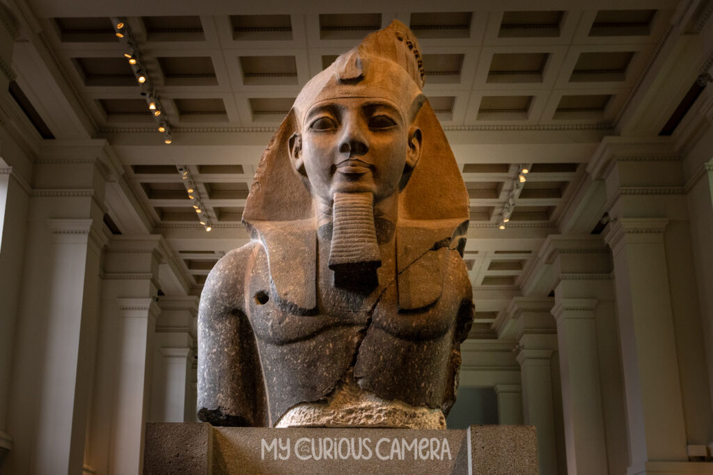Ramesses ii statue British Museum