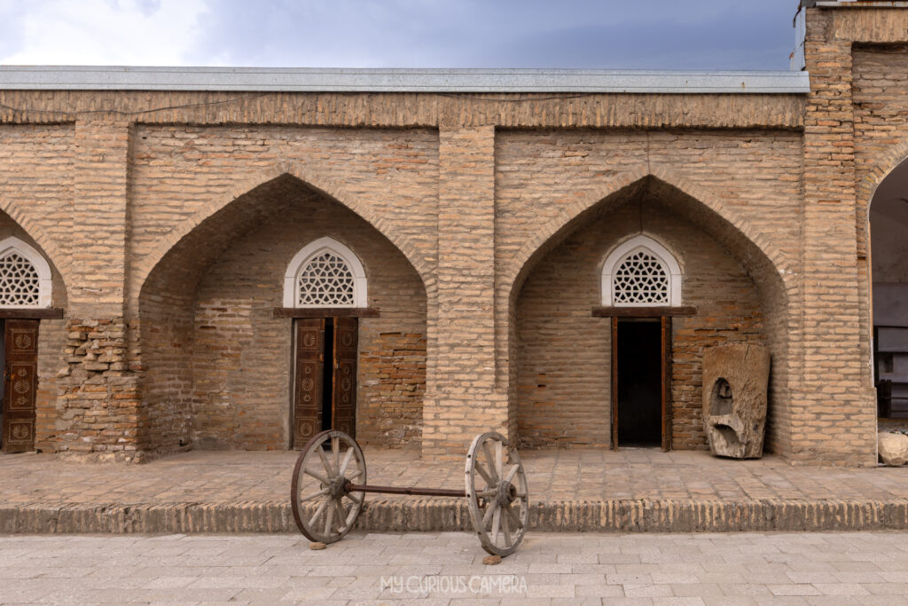 Hisor Madrasah Museum courtyard